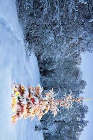 Cover of A Christmas Tree Lit Up in the Middle of an Alaskan Forest