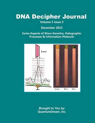 Cover of DNA Decipher Journal Volume 5 Issue 3
