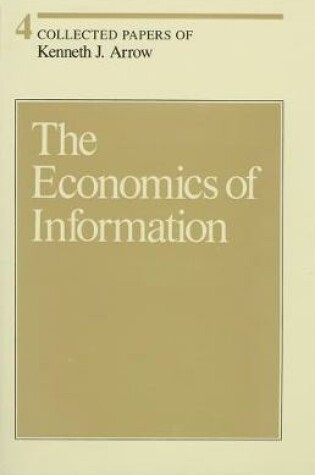 Cover of Collected Papers of Kenneth J. Arrow