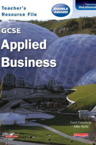 Cover of GCSE Applied Business Teachers Resource File & CD-ROM