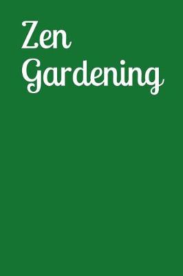 Book cover for Zen Gardening