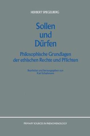 Cover of Sollen Und Durfen