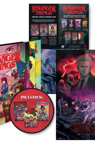 Cover of Stranger Things Graphic Novel Boxed Set (Zombie Boys, The Bully, Erica the Great )