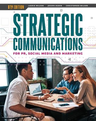 Book cover for Strategic Communications for PR, Social Media and Marketing