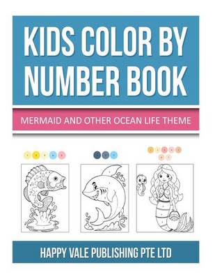 Book cover for Kids Color By Number Book