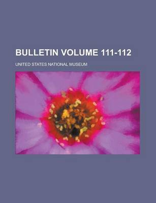 Book cover for Bulletin Volume 111-112