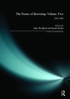 Cover of The Poems of Browning: Volume Two