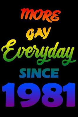 Book cover for More Gay Everyday Since 1981