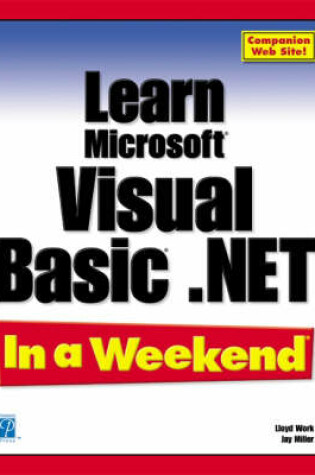 Cover of Learn Visual Basic. Net in a Weekend