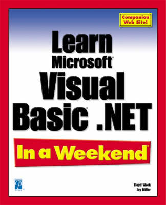 Cover of Learn Visual Basic. Net in a Weekend