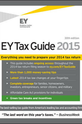 Cover of EY Tax Guide 2015