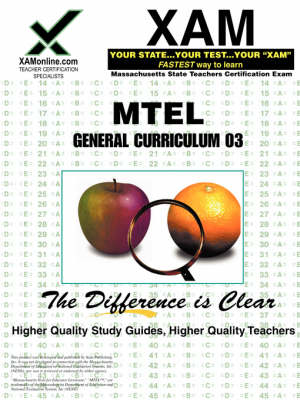 Book cover for MTEL General Curriculum 03