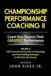 Book cover for Volume 2 Championship Performance Coaching