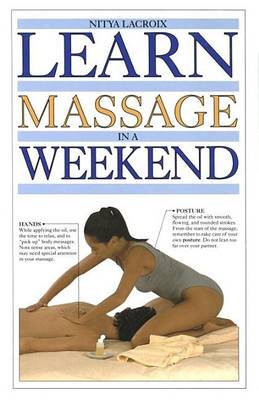 Book cover for Learn Massage in a Weekend