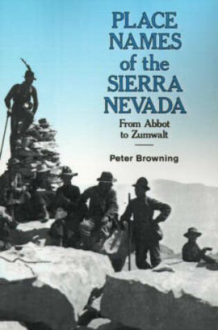 Cover of Place Names of the Sierra Nevada