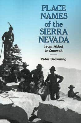 Book cover for Place Names of the Sierra Nevada