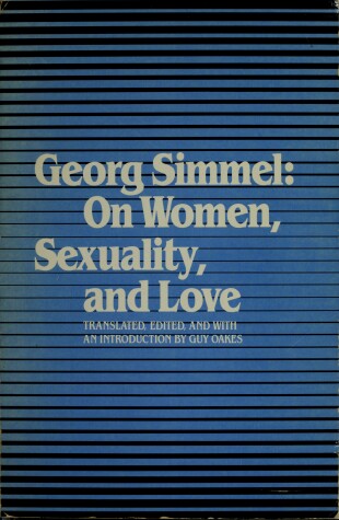 Book cover for On Women, Sexuality and Love