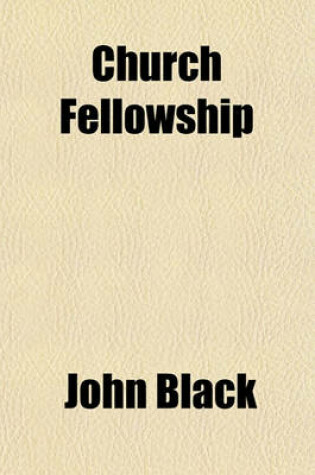 Cover of Church Fellowship