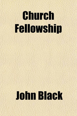 Book cover for Church Fellowship