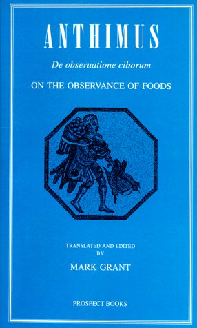 Book cover for On the Observance of Foods