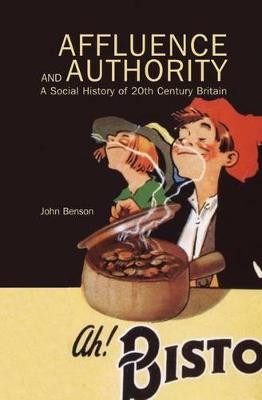 Book cover for Affluence and Authority