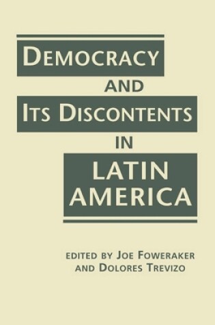 Cover of Democracy and its Discontents in Latin America