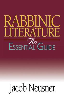 Book cover for Rabbinic Literature