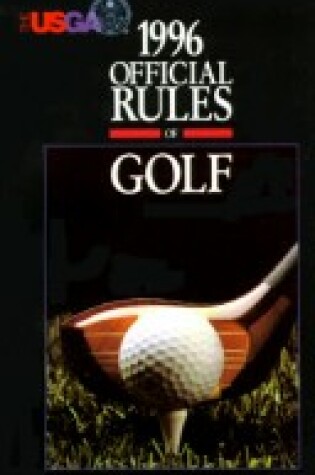 Cover of Official Rules of Golf 1996