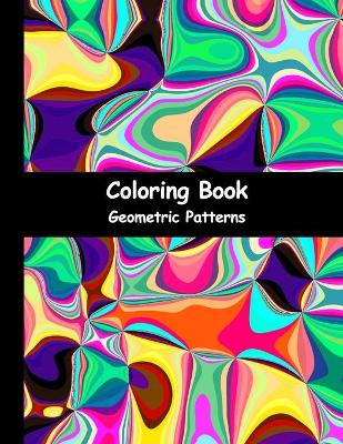 Book cover for Coloring book geometric patterns