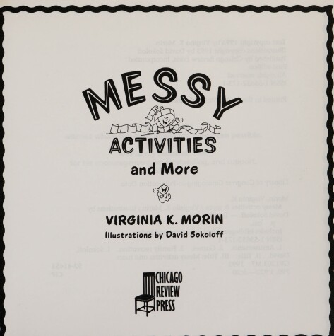 Book cover for Messy Activities and More