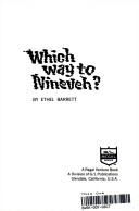 Book cover for Which Way to Nineveh