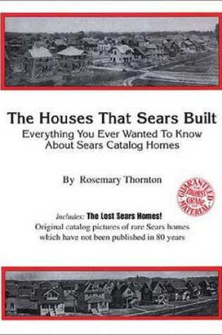 Cover of The Houses That Sears Built