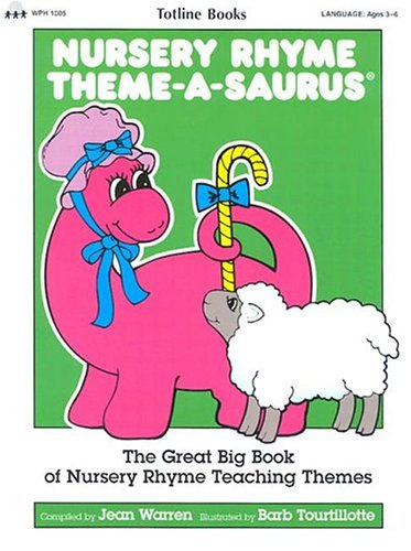 Book cover for Nursery Rhyme Theme-a-Saurus