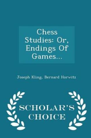 Cover of Chess Studies