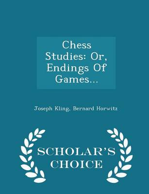 Book cover for Chess Studies