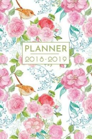 Cover of Floral 2018-2019 Personal Planner