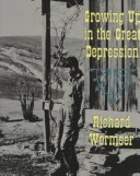 Book cover for Growing up in the Great Depression