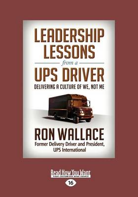 Book cover for Leadership Lessons from a UPS Driver