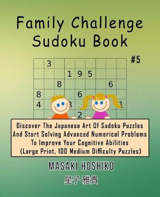 Book cover for Family Challenge Sudoku Book #5