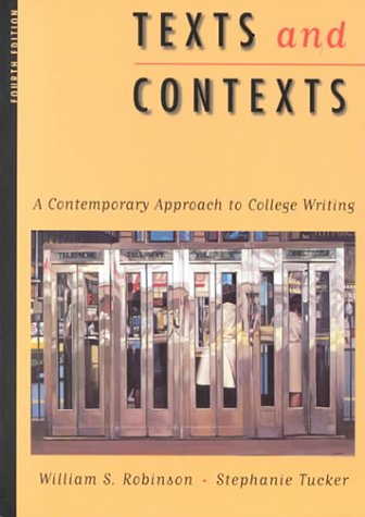 Book cover for Texts and Contexts