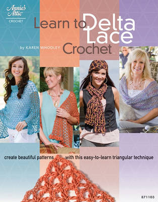 Cover of Learn to Delta Lace Crochet