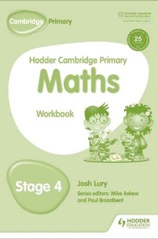 Cover of Hodder Cambridge Primary Maths Workbook 4