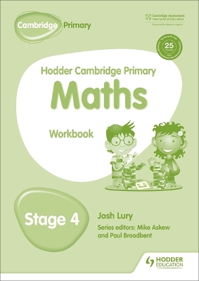 Cover of Hodder Cambridge Primary Maths Workbook 4