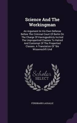 Book cover for Science and the Workingman