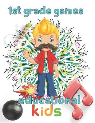 Book cover for 1st Grade games educational kids