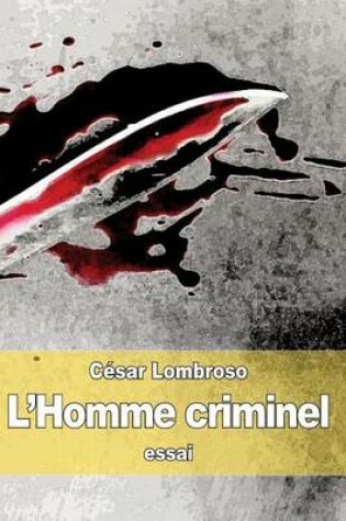 Cover of L'Homme criminel