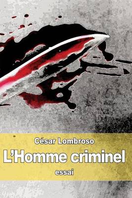 Book cover for L'Homme criminel