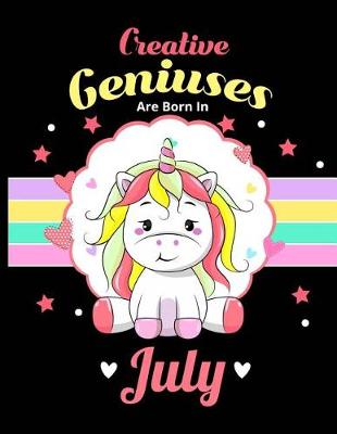 Book cover for Creative Geniuses Are Born In July