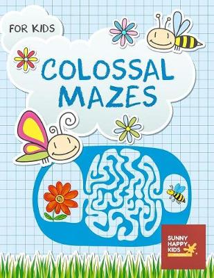 Book cover for Colossal Mazes For Kids