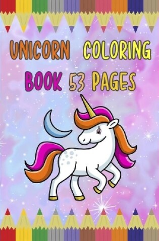 Cover of Unicorn coloring book